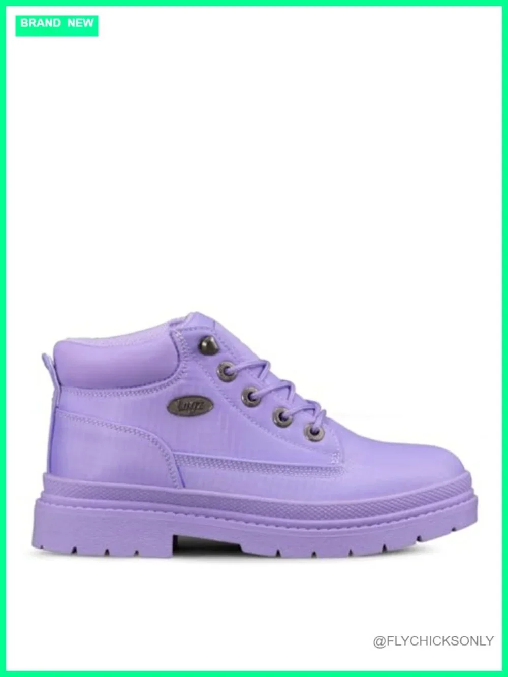 Lugz Drifter Ripstop Ankle Bootie Textile Lace-Up Chukka Boot
